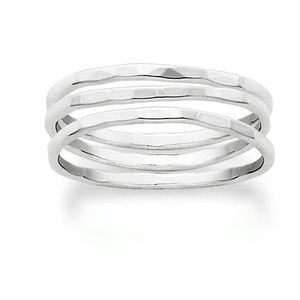 JAMES AVERY Delicate Forged Rings size 6